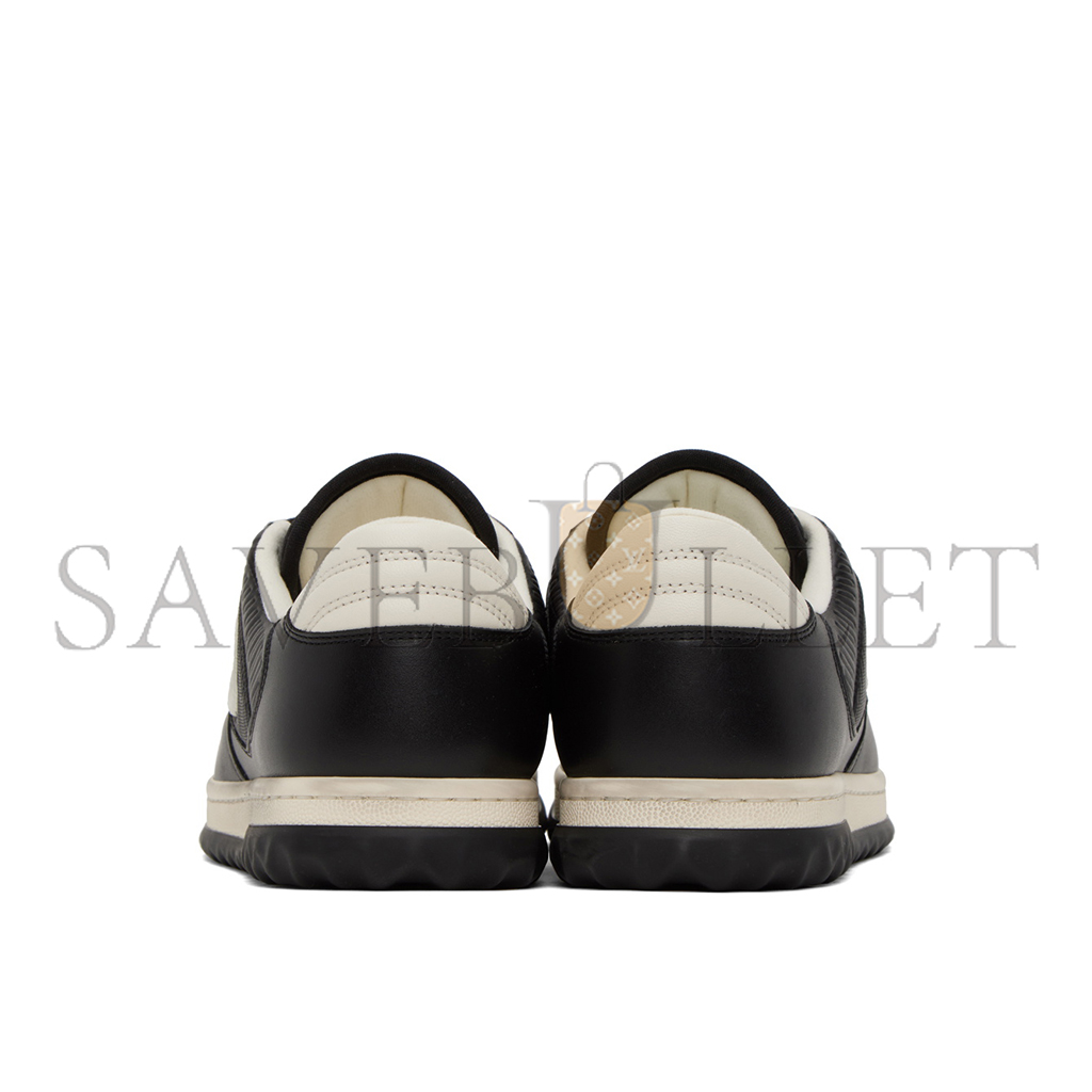 G*u*i black interlocking g sneakers